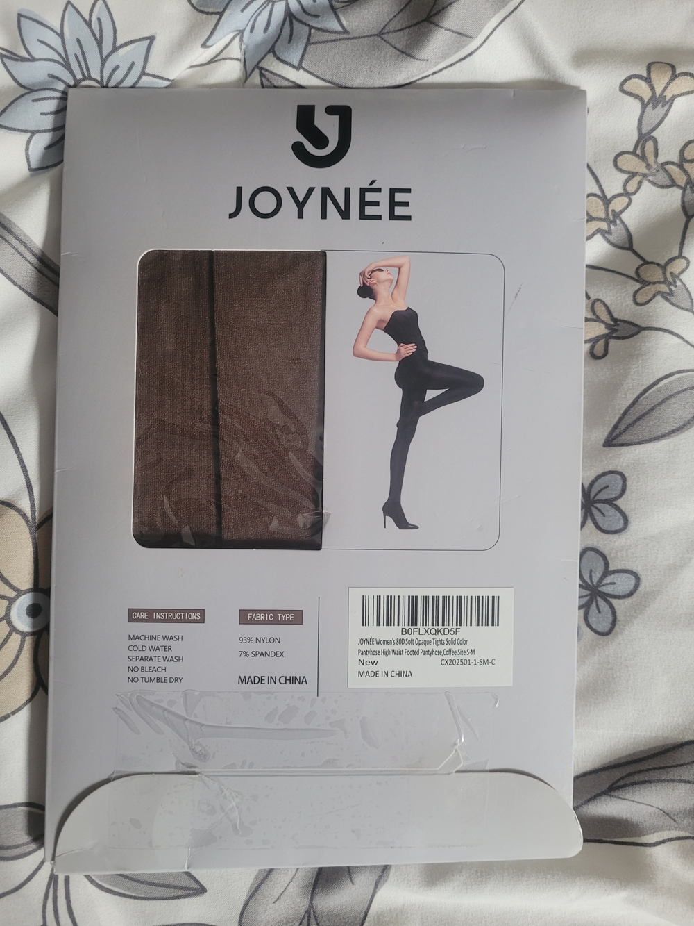 JOYNEE Brown Opaque Tights